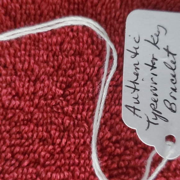 Boutique gorgeous handmade bracelet typewrite keys so cool clasp to open… - Picture 5 of 6